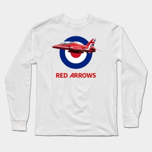 RAF Red Arrows and Roundel Long Sleeve T-Shirt